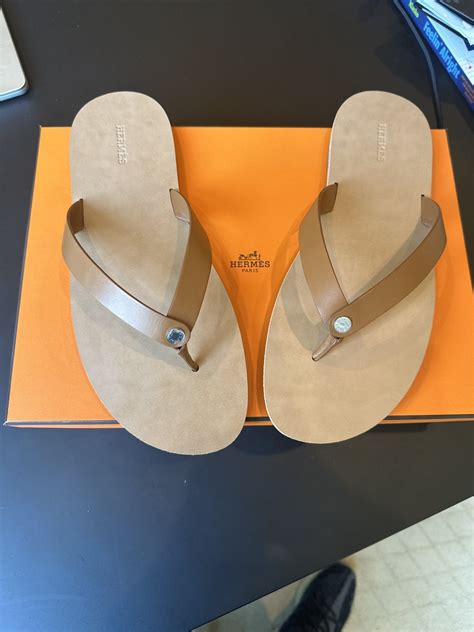 hermes thongs|Hermes snakeskin sandals.